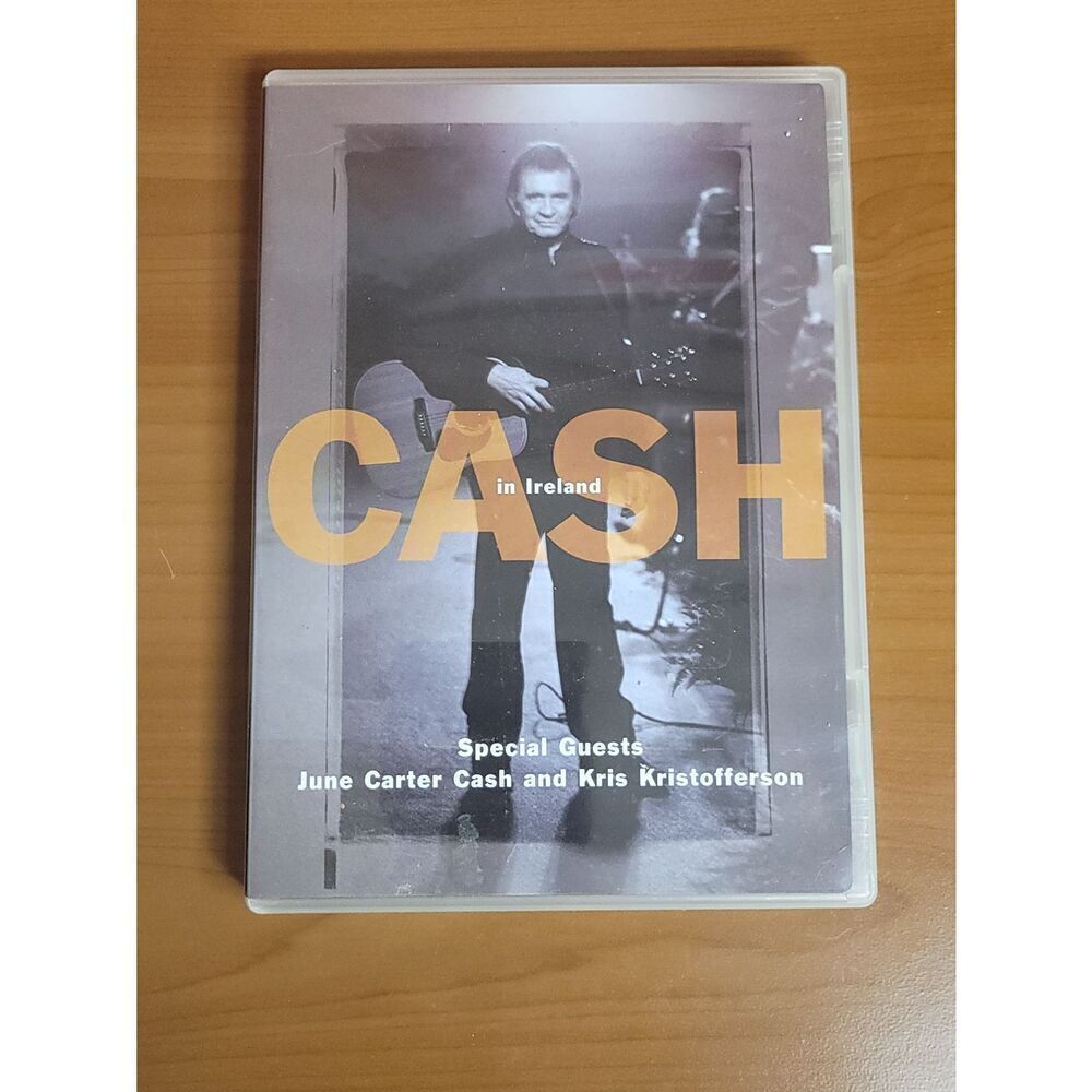 Johnny Cash - In Ireland (DVD 2006) Manual Included #A45